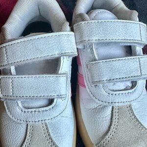 adidas White and Pink Sneakers